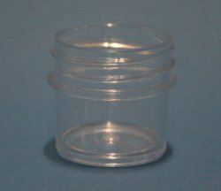 10ml Polystyrene Regular Walled Simplicity Jar 33mm Screw Neck